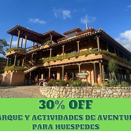 Hotel, Bungalows, Chalet Y Cabanas Aventura Park Villa De Leyva La Periquera 外观 照片