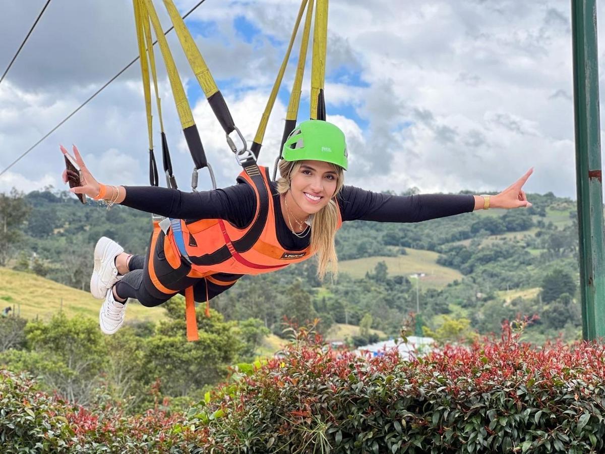 Hotel, Bungalows, Chalet Y Cabanas Aventura Park Villa De Leyva La Periquera 外观 照片
