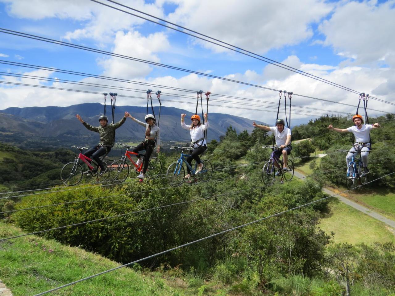 Hotel, Bungalows, Chalet Y Cabanas Aventura Park Villa De Leyva La Periquera 外观 照片